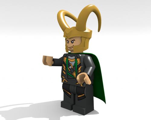 Lego Marvel Loki preview image